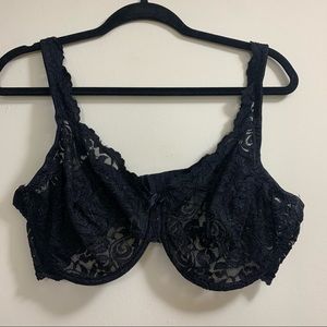 Smart & Sexy Black Lace Bra Size 42D